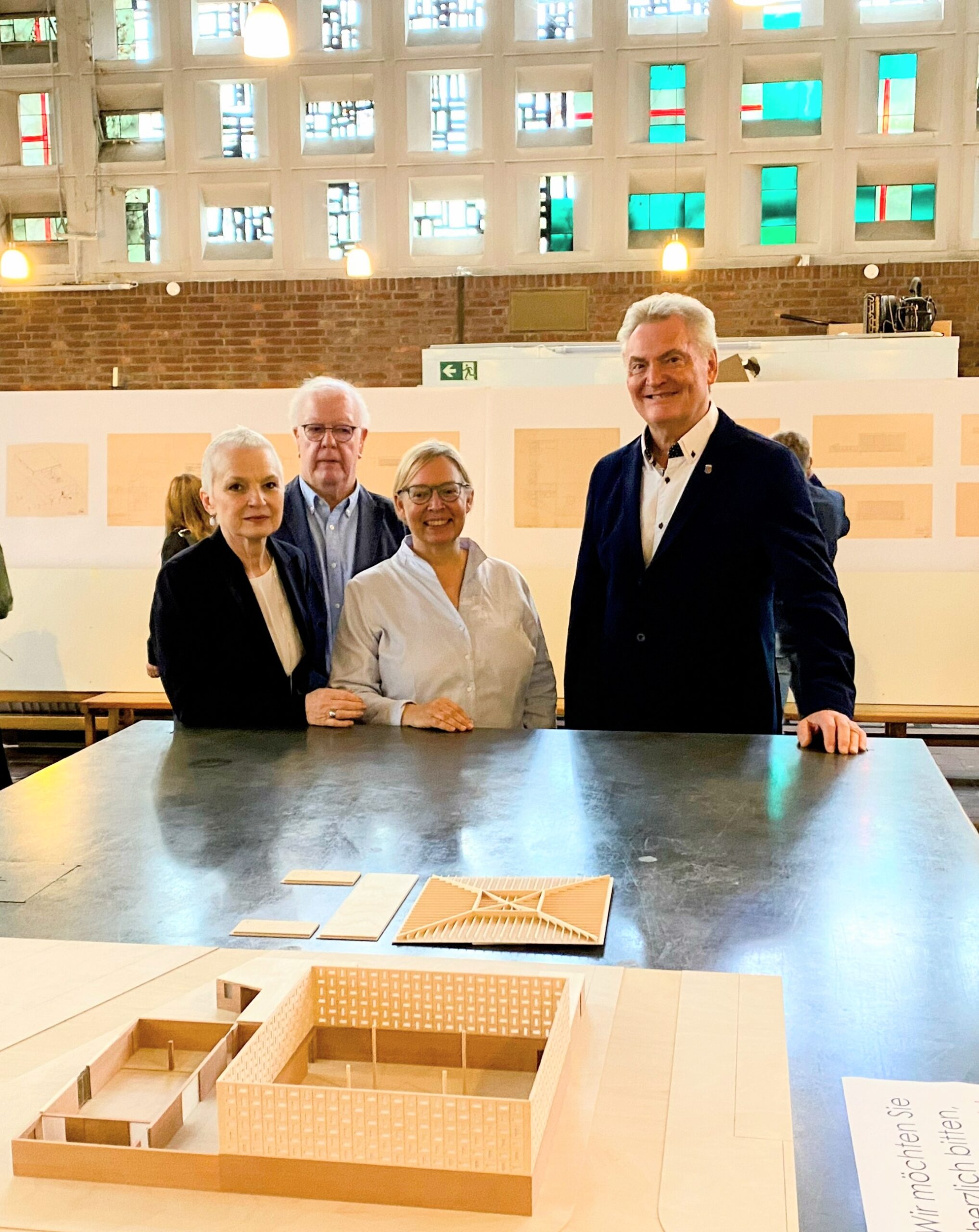 Ausstellung zur denkmalgerechten Sanierung der Tafelkirche eröffnet