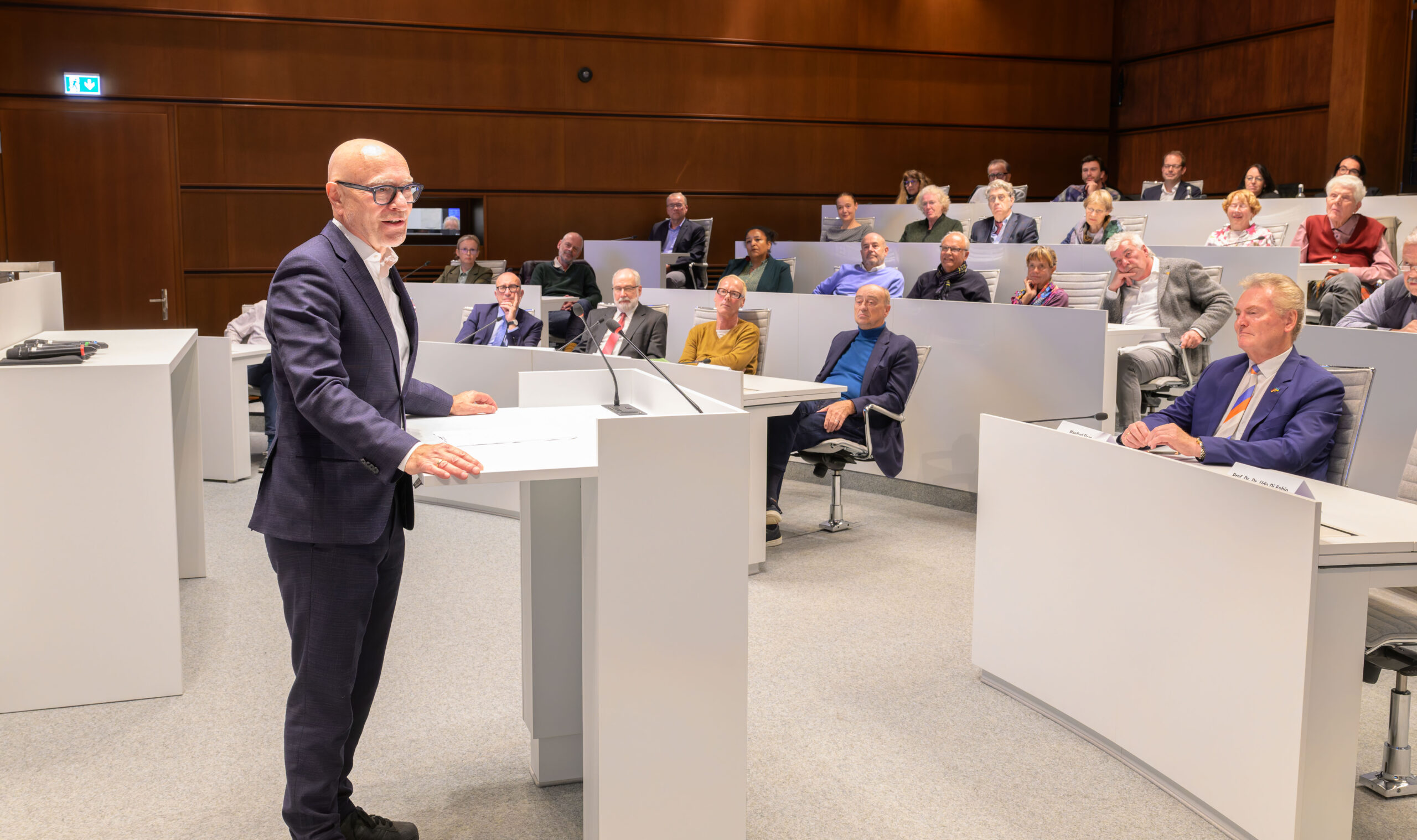 „Eine Frage des Vertrauens“: Ehemaliger Bundesverfassungsrichter Udo Di Fabio zu Gast im Rathaus