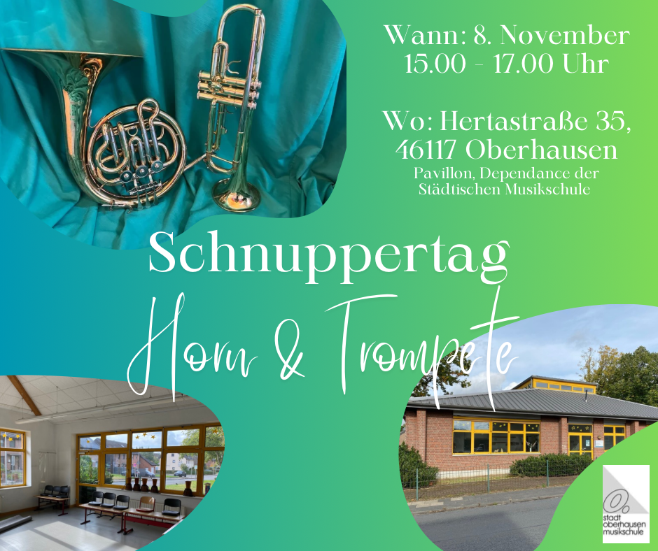 Musikschule lädt zum Schnuppertag Horn und Trompete